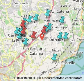 Mappa Via Seminara, 95028 Valverde CT, Italia (2.018)