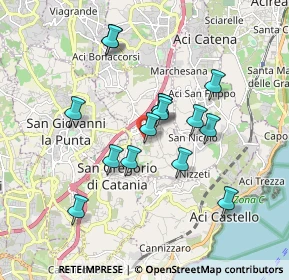 Mappa Via Seminara, 95028 Valverde CT, Italia (1.75733)