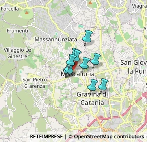 Mappa Via Guglielmo Marconi, 95030 Mascalucia CT, Italia (0.91273)