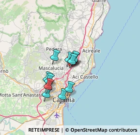 Mappa Via Salvatore Quasimodo, 95037 San Giovanni La Punta CT, Italia (5.34455)