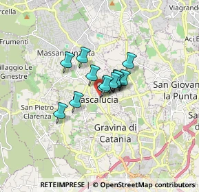 Mappa Piazza Carlo A. dalla Chiesa, 95030 Mascalucia CT, Italia (0.96308)