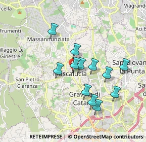 Mappa Piazza Carlo A. dalla Chiesa, 95030 Mascalucia CT, Italia (1.7525)