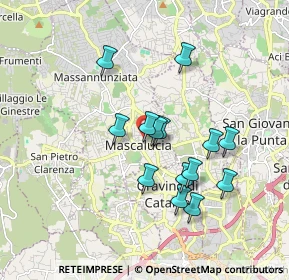 Mappa Piazza Carlo A. dalla Chiesa, 95030 Mascalucia CT, Italia (1.76857)