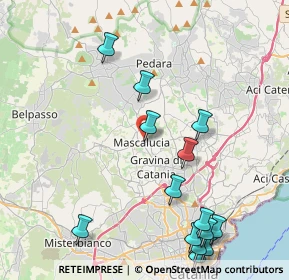 Mappa Piazza Carlo A. dalla Chiesa, 95030 Mascalucia CT, Italia (5.69857)