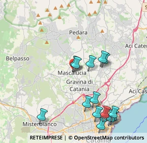 Mappa Piazza Carlo A. dalla Chiesa, 95030 Mascalucia CT, Italia (5.04786)