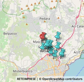 Mappa Piazza Carlo A. dalla Chiesa, 95030 Mascalucia CT, Italia (2.74)