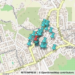Mappa Via dell'Arca, 95030 Mascalucia CT, Italia (0.13704)