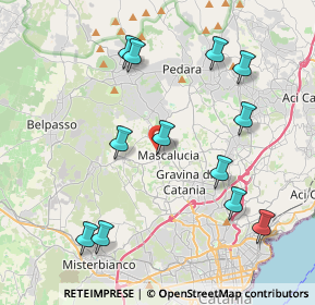 Mappa Via dell'Arca, 95030 Mascalucia CT, Italia (4.9)