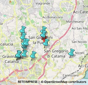 Mappa Via Antonio Torrisi, 95037 San Giovanni La Punta CT, Italia (2.046)