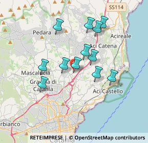 Mappa San Giovanni La Punta, 95037 San Giovanni La Punta CT, Italia (3.44)