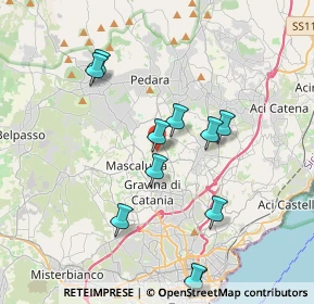Mappa Via San José Maria Escrivá II Retta Sud, 95030 Tremestieri Etneo CT, Italia (4.30091)