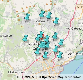 Mappa Via San José Maria Escrivá II Retta Sud, 95030 Tremestieri Etneo CT, Italia (3.28882)