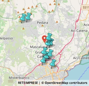 Mappa Via San José Maria Escrivá II Retta Sud, 95030 Tremestieri Etneo CT, Italia (3.39818)