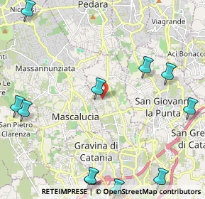 Mappa Via San José Maria Escrivá II Retta Sud, 95030 Tremestieri Etneo CT, Italia (3.51)