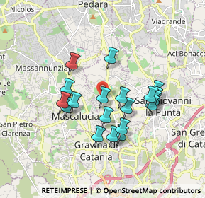 Mappa Via San José Maria Escrivá II Retta Sud, 95030 Tremestieri Etneo CT, Italia (1.7375)