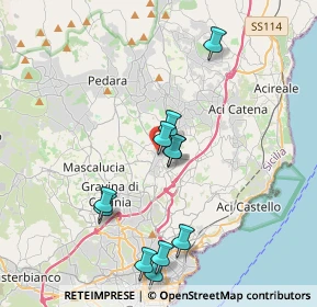 Mappa Via Pennisi, 95037 San Giovanni La Punta CT, Italia (4.19)