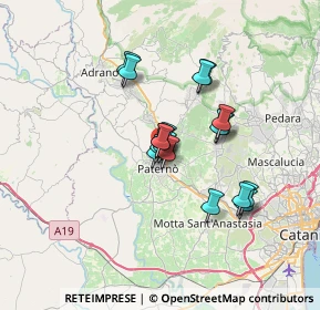 Mappa Via Mongibello, 95047 Paternò CT, Italia (5.59556)