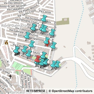 Mappa Via Orlando Vittorio Emanuele, 93014 Mussomeli CL, Italia (0.11852)