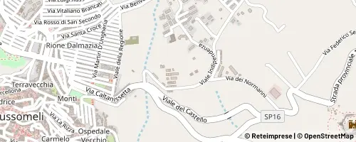 Mappa Mussomeli