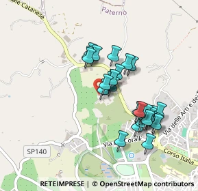 Mappa Contrada Monafria, 95047 Paternò CT, Italia (0.43793)