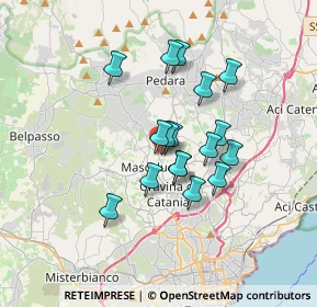 Mappa Via G. Oberdan, 95030 Mascalucia CT, Italia (2.99824)