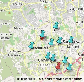 Mappa Via G. Oberdan, 95030 Mascalucia CT, Italia (2.09417)