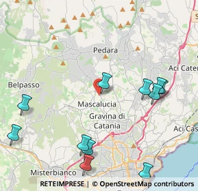 Mappa Via M. d'Azeglio, 95030 Mascalucia CT, Italia (5.70273)