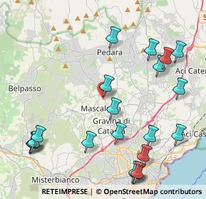 Mappa Via M. d'Azeglio, 95030 Mascalucia CT, Italia (5.839)