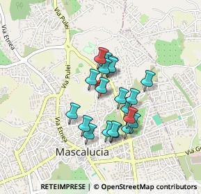 Mappa Via Strasburgo, 95030 Mascalucia CT, Italia (0.365)