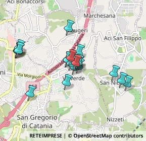 Mappa Via Nuova, 95028 Valverde CT, Italia (0.814)