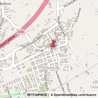 Mappa Corso Vittorio Emanuele, 110, 95028 Valverde, Catania (Sicilia)