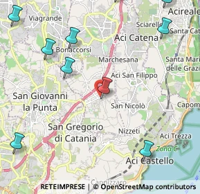 Mappa Via Nuova, 95028 Valverde CT, Italia (3.36909)