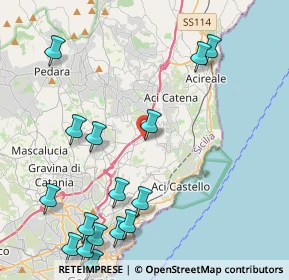 Mappa Via Nuova, 95028 Valverde CT, Italia (6.12188)