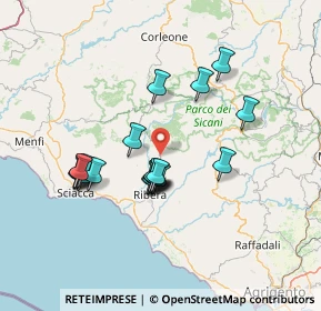 Mappa SS386, 92020 Villafranca Sicula AG, Italia (14.199)