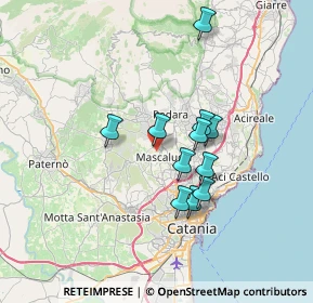 Mappa Via Madonna delle Fosse, 95030 Mascalucia CT, Italia (6.26)