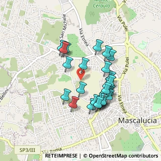Mappa Via Madonna delle Fosse, 95030 Mascalucia CT, Italia (0.43929)