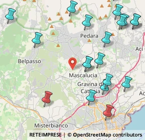 Mappa Via Santa Spera II Traversa, 95030 Mascalucia CT, Italia (6.0465)