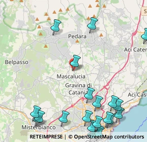 Mappa Via Bruxelles, 95030 Mascalucia CT, Italia (6.841)