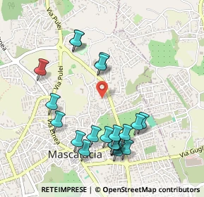 Mappa Via Bruxelles, 95030 Mascalucia CT, Italia (0.577)