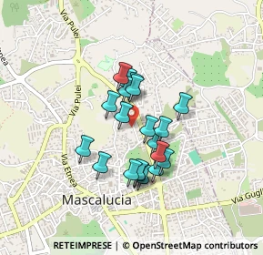 Mappa Via Bruxelles, 95030 Mascalucia CT, Italia (0.357)