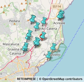 Mappa Piazza del Santuario, 95028 Valverde CT, Italia (3.47176)