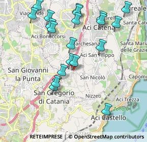 Mappa Piazza del Santuario, 95028 Valverde CT, Italia (2.481)
