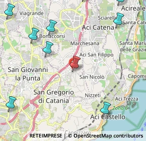 Mappa Piazza del Santuario, 95028 Valverde CT, Italia (3.38091)