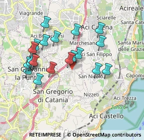 Mappa Piazza del Santuario, 95028 Valverde CT, Italia (2.005)
