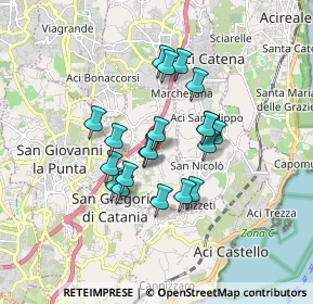 Mappa Piazza del Santuario, 95028 Valverde CT, Italia (1.5015)