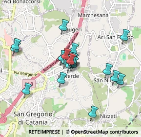 Mappa Piazza del Santuario, 95028 Valverde CT, Italia (0.8275)