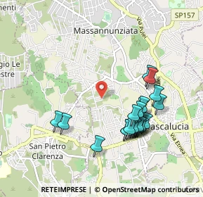 Mappa Via S. Spera, 95030 Mascalucia CT, Italia (1.075)