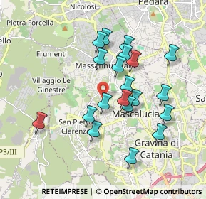 Mappa Via S. Spera, 95030 Mascalucia CT, Italia (1.8795)