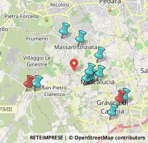 Mappa Via S. Spera, 95030 Mascalucia CT, Italia (2.05462)