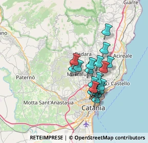 Mappa Via S. Spera, 95030 Mascalucia CT, Italia (6.18579)